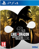 Like a Dragon: Infinite Wealth – PlayStation 4 – spilomslag