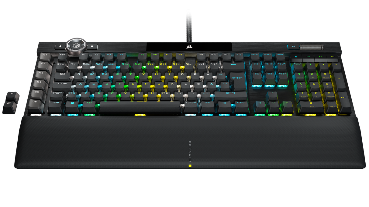 CORSAIR - Gaming K100 RGB Optiskt-mekaniskt Tangentbord