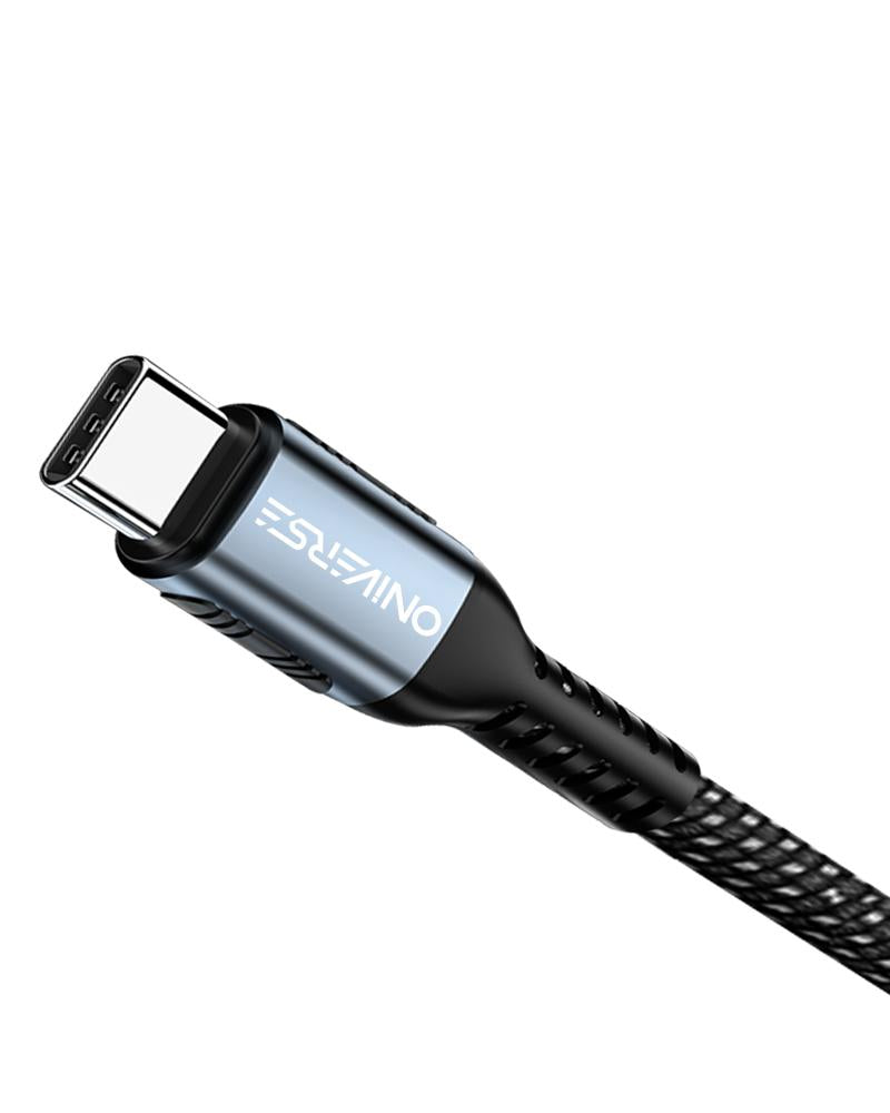 Oniverse Usb-C To Usb-C 100W Fast Charging Cable, 2 M - Black ONIVERSE