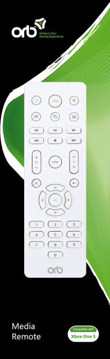 ORB Media Remote til Xbox One S – hvid – produktfoto
