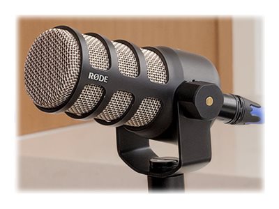 RED PodMic mikrofonkabel -57dBV/Pascal kardioid svart silver 