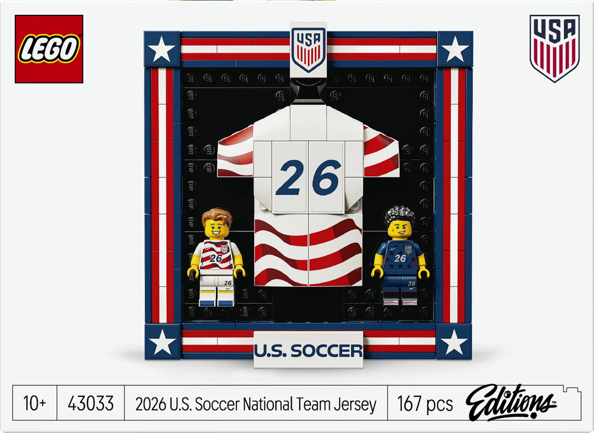 LEGO - Editions Football - 2026 U.S. Soccer National Team Jersey (43033) LEGO