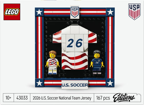 LEGO - Editions Football - 2026 U.S. Soccer National Team Jersey (43033) LEGO