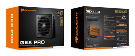 COUGAR GEX PRO 650W ATX3.1 / 80 Plus Gold / Modular strømforsyning – produktdetalje
