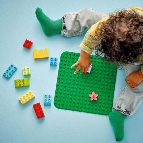 LEGO 10460 DUPLO building plate in green LEGO