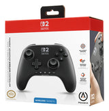 PowerA Advantage Wireless Controller Nintendo Switch 2 Sort – Emballage forfra