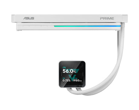 ASUS PRIME LC II 360 ARGB LCD – hvid 360 mm CPU-køler – produktbillede 3