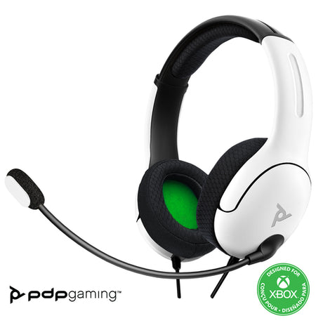 PDP LVL40 kablet headset til Xbox – hvid – produktvisning 6