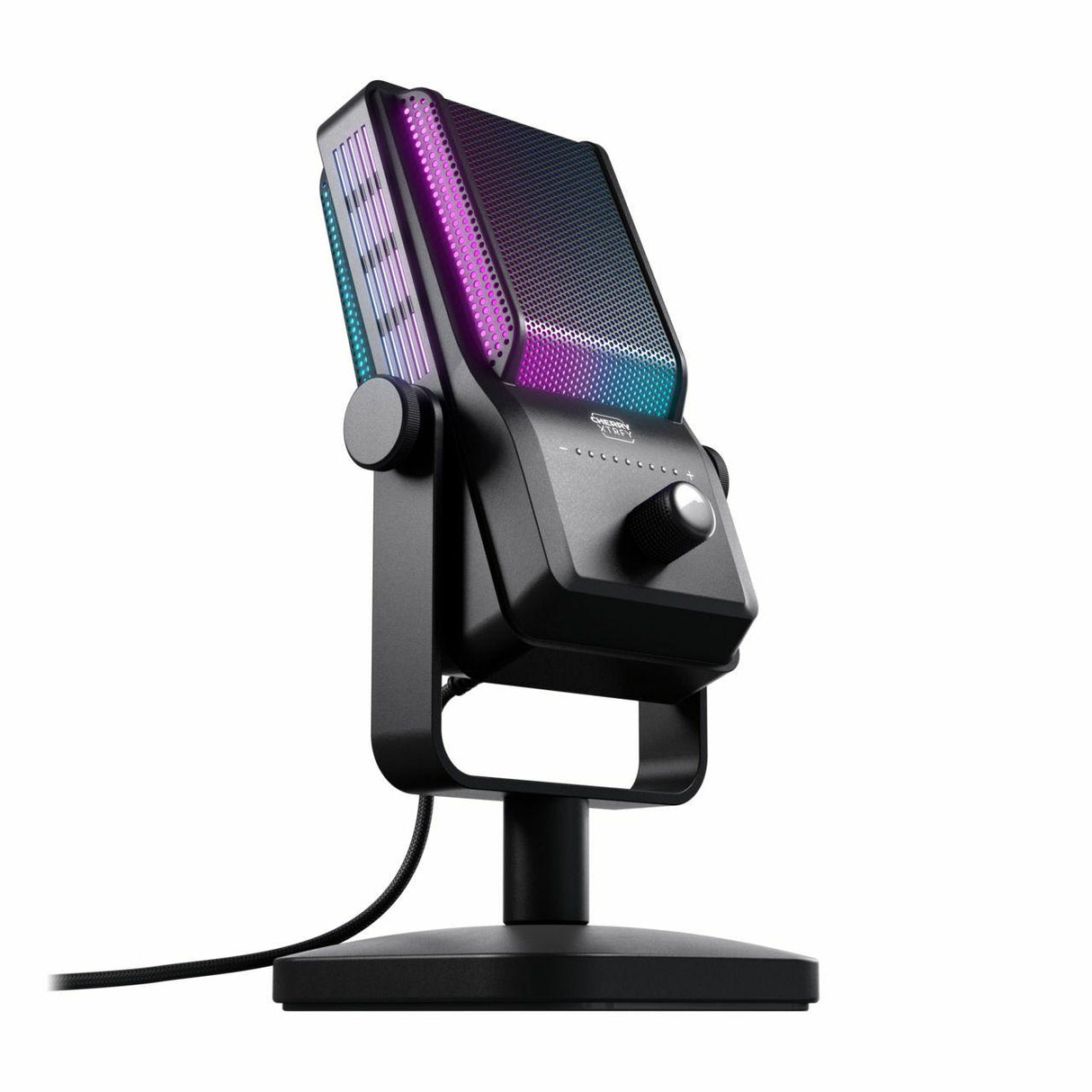 Cherry Xtrfy NGALE R, Premium USB-mikrofon, RGB, Svart