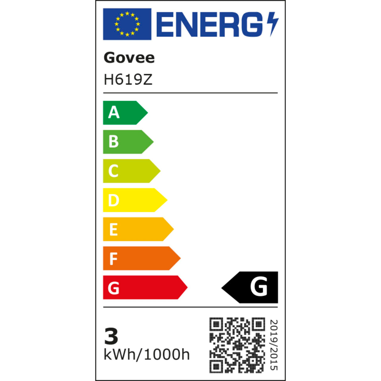 Govee Wi-Fi RGBIC LED-remsa