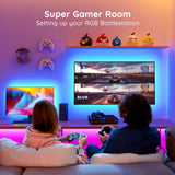 Govee RGB Bluetooth LED-bakgrundsbelysning för 46" - 60" TV