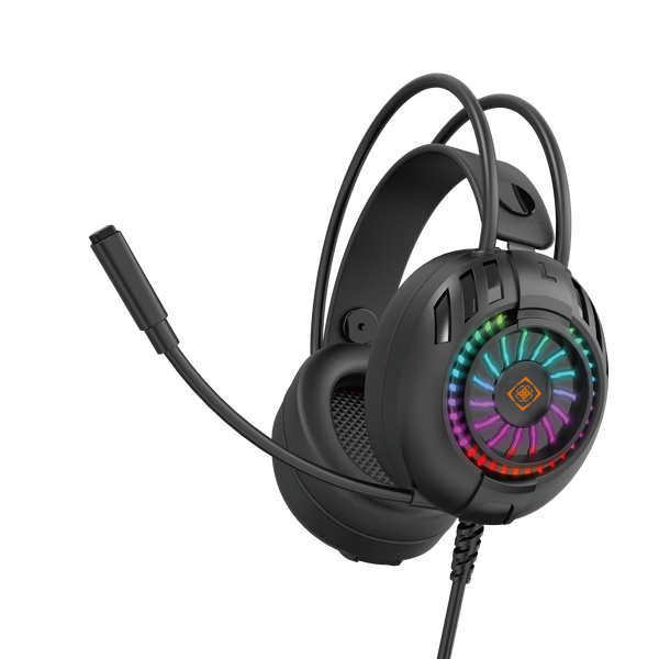 Deltaco Gaming DH140 gamingheadset med kabel – sort