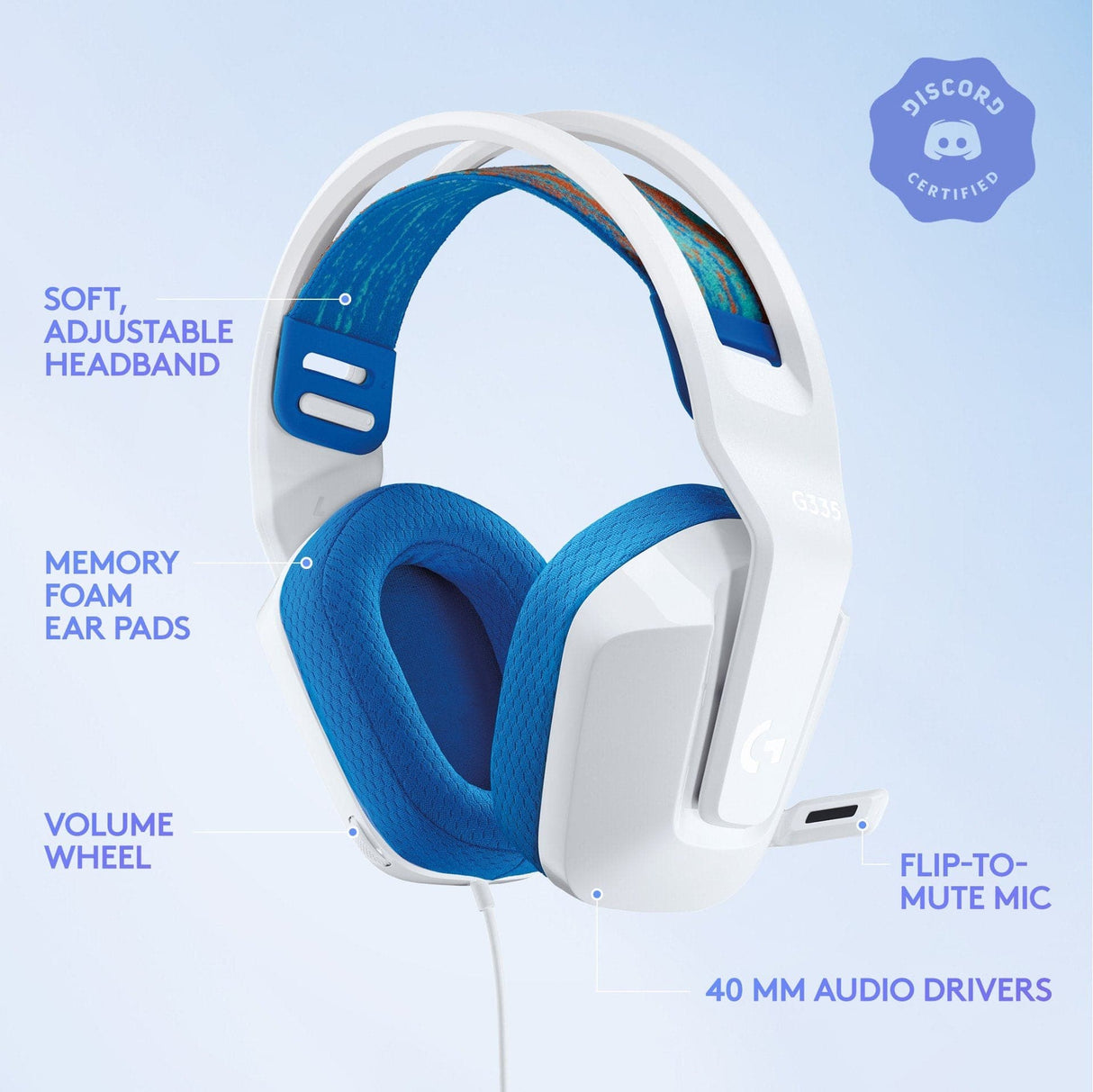 Logitech - G335 Wired Gaming Headset - VIT