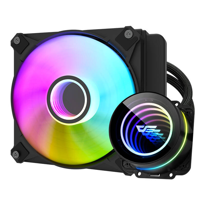 PC Vattenkylning Darkflash DX120 V2.6 (svart)