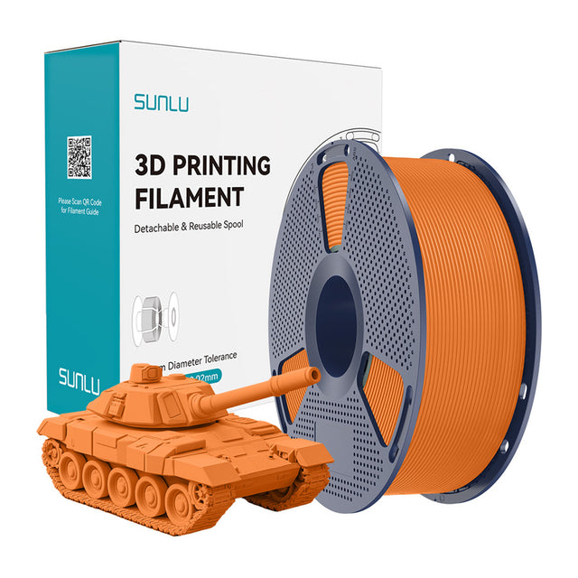 Sunlu PLA+ High-Speed filament – orange, 1,75 mm, 1 kg