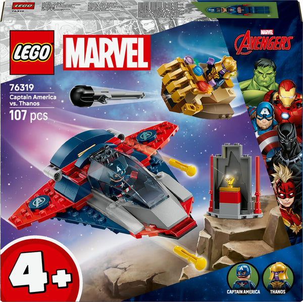 LEGO - Superhjältar - Kapten Amerika mot Thanos (76319)