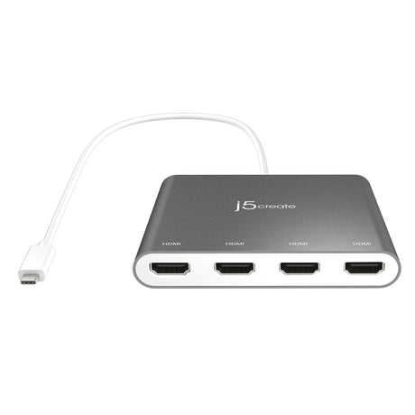 J5 USB-C TO 4 PORT HDMI MULTI MONITOR ADAPTER J5