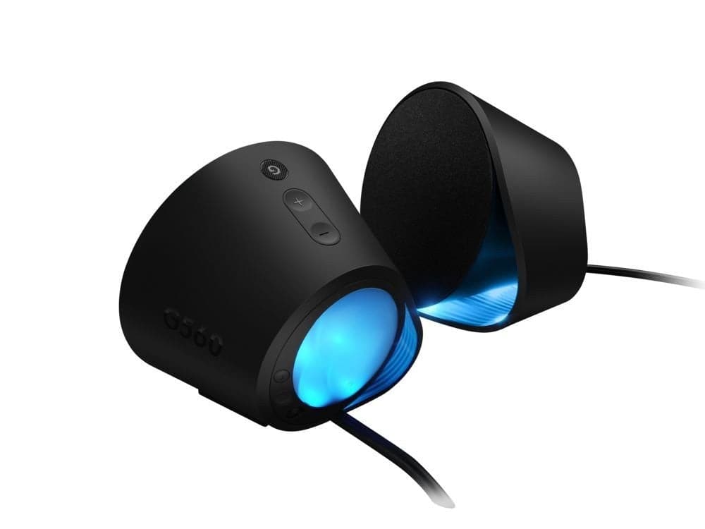 Logitech - G560 LIGHTSYNC PC Gaming-högtalare