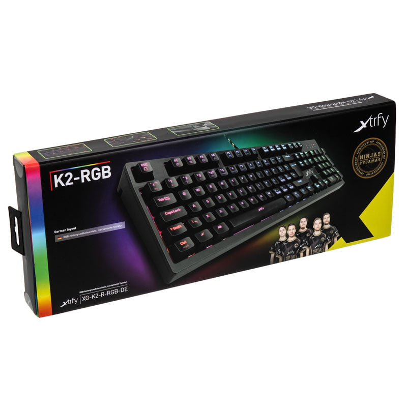 Xtrfy K2 Gaming-tangentbord Med RGB LED