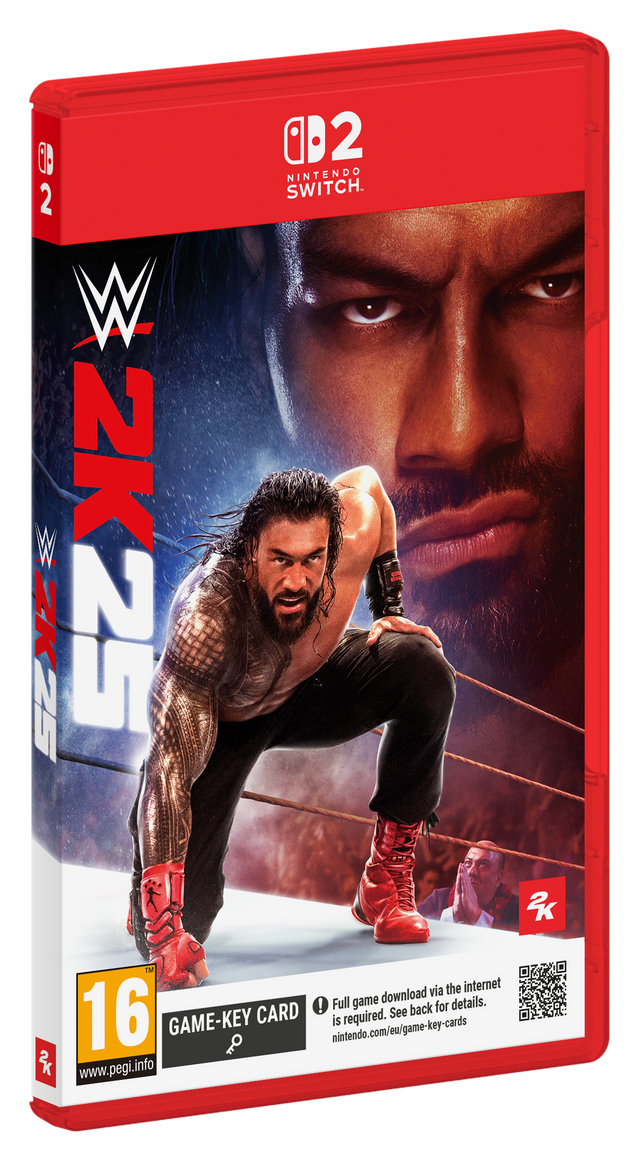 WWE 2K25 – Nintendo Switch 2 – spilomslag