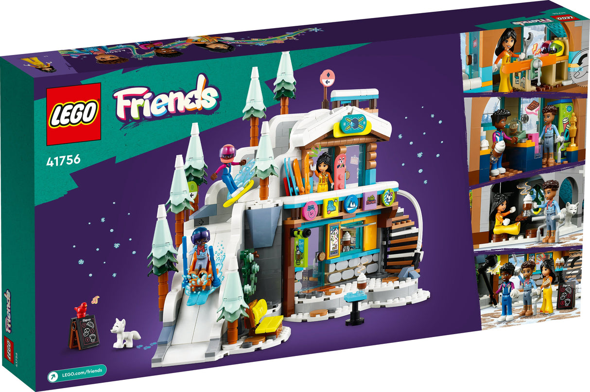 LEGO 41756 Friends Skidbacke Och Kafébyggande Leksak