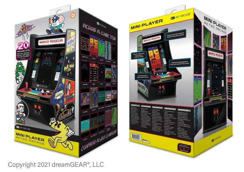 MIN ARCADE, MINISPELARE 10 BANDAI NAMCO™ MUSEUM HITS (20 I 1)