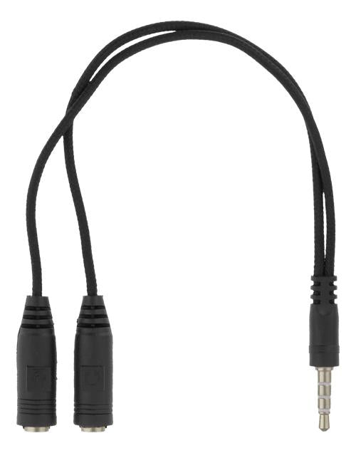 Deltaco - DH110 Stereo Gaming Headset - 50mm Drivrutiner - LED - Svart