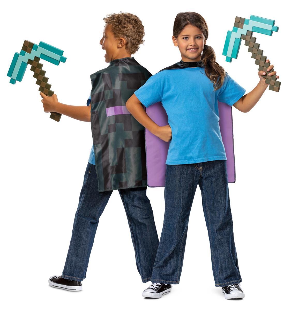 Disguise - Minecraft Role Play - Pickaxe & Cape Set (156249-15L) Disguise