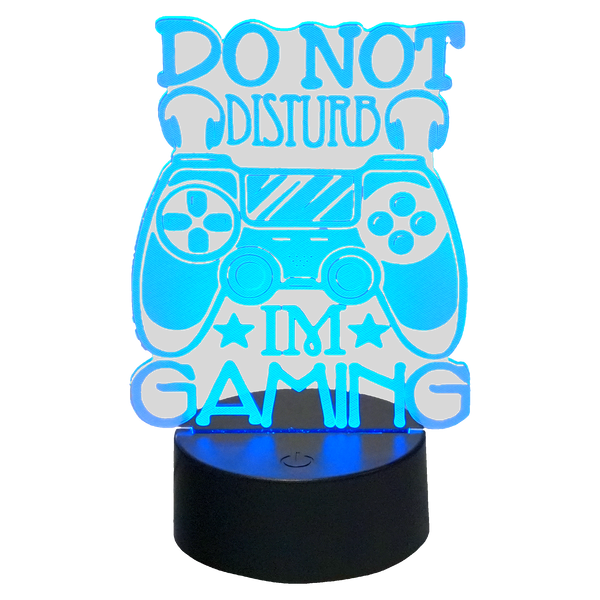 MECHARITE 3D LED Lampe - Don't Disturb