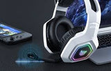 ONIKUMA B100 Trådløst Gaming Headset - Hvid