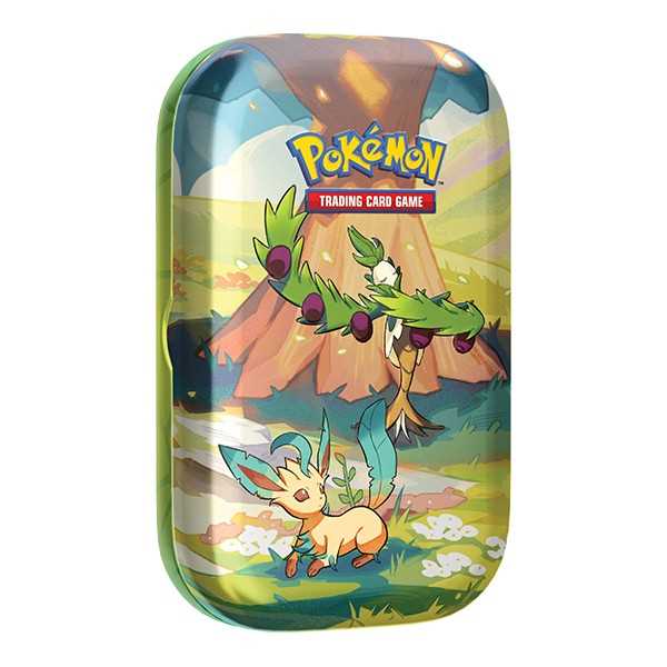 Pokemon - Vibrant Paldea Mini Tin - Arboliva &amp; Leafeon