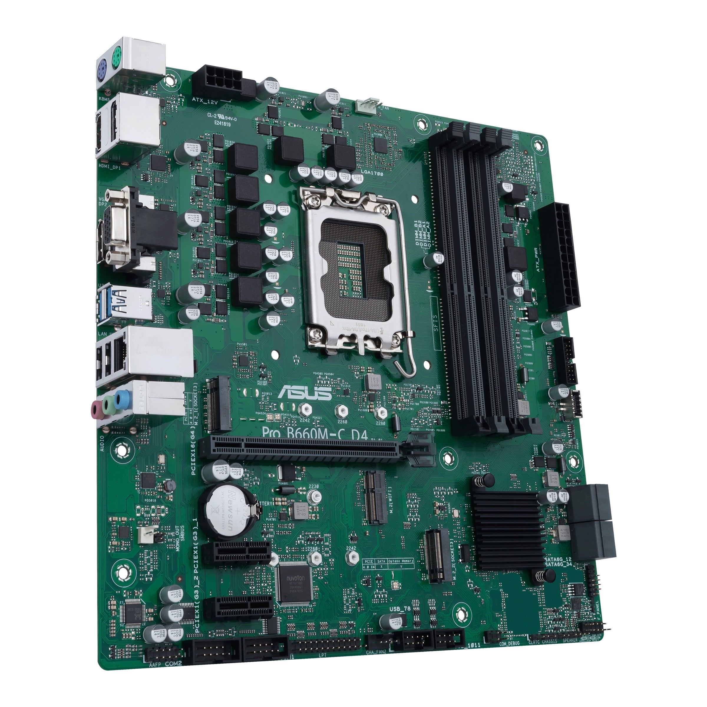 ASUS PRO B660M-C D4-CSM (mATX, B660, LGA 1700, DDR4)