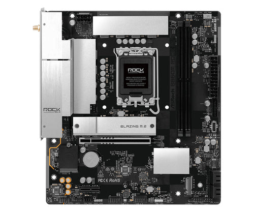 ASRock B860M Rock WiFi bundkort - LGA1851, DDR5