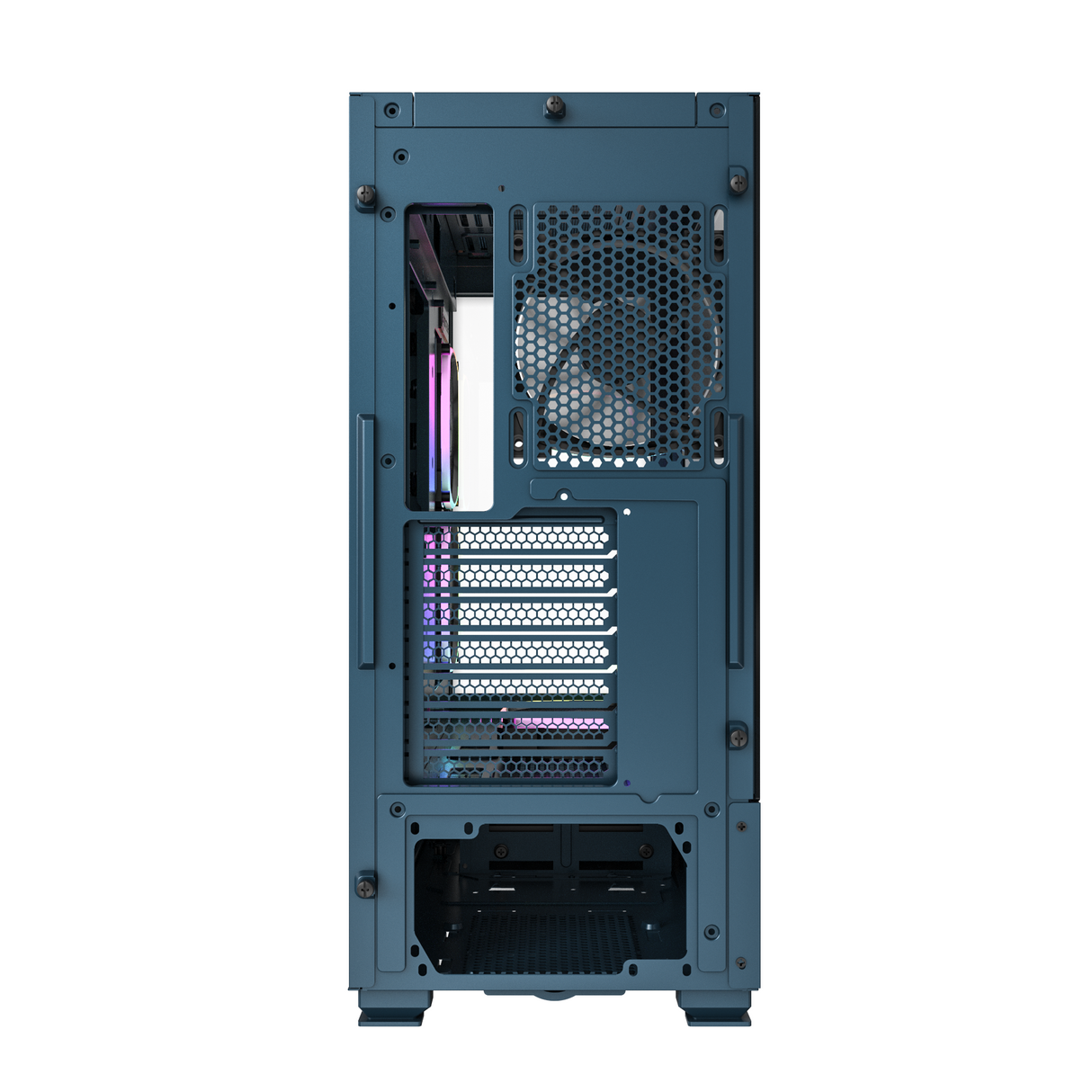 Montech Sky Two Blue - Midi-tower - E-ATX - 4x ARGB PWM-Fläktar - ARGB PWM Fan Controller
