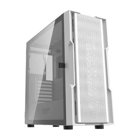 Datorfodral Darkflash DK431 + 4 Fläktar (vit)