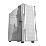 Datorfodral Darkflash DK431 + 4 Fläktar (vit)