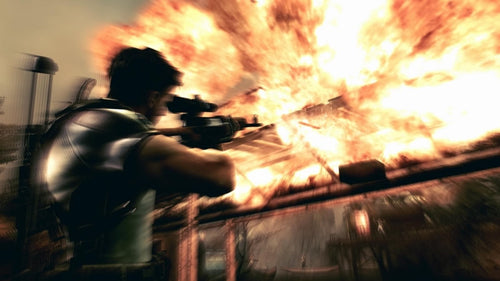 Resident Evil 5 (Platinum Hits) (Import) – Xbox 360 – spilgrafik