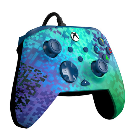 PDP Rematch Wired Controller - Glitch Green PDP