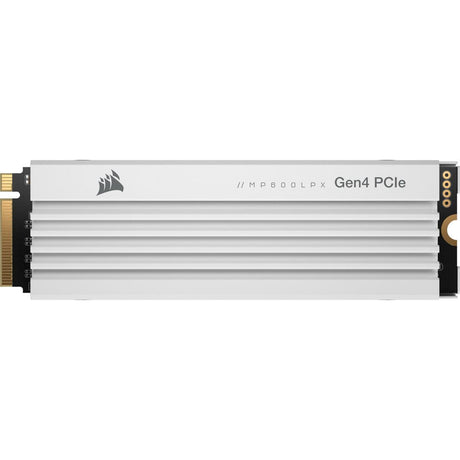 CORSAIR MP600 PRO LPX PCIe Gen4 x4 NVMe M.2 SSD - 4TB - White Corsair