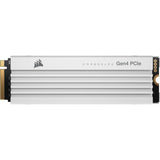 CORSAIR MP600 PRO LPX PCIe Gen4 x4 NVMe M.2 SSD - 2TB - White Corsair