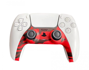 Piranha controllercover til PS5 – Camo Red