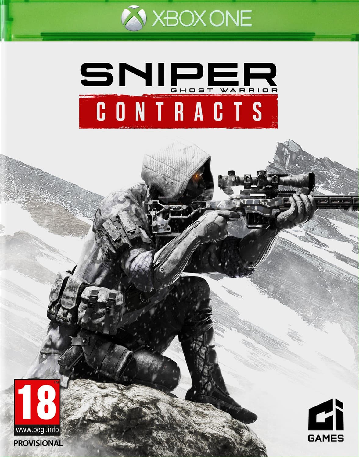 Sniper Ghost Warrior Contracts (UK/AR) – Xbox One – spilomslag