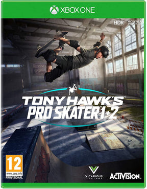 Tony Hawk's Pro Skater 1 + 2 (NL/Multi in Game) – Xbox One – spilomslag