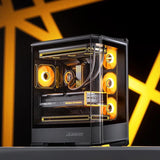 Jonsbo D400 Midi Tower, ATX, Tempered Glass - black Dongguan Sibositong Industrial Co., Ltd. (Jonsbo)