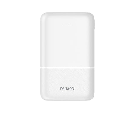Power bank 10 000 mAh, 2x USB-A, 1x USB-C Deltaco