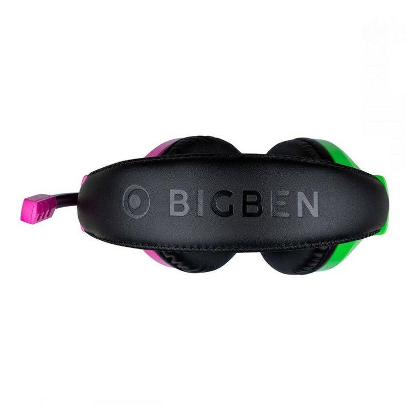Stereo Gaming Headset V1 - Rosa/Grön