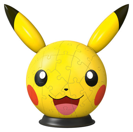 Ravensburger 3D puzzle ball Pokémon Pikachu with ears - German Edition Ravensburger