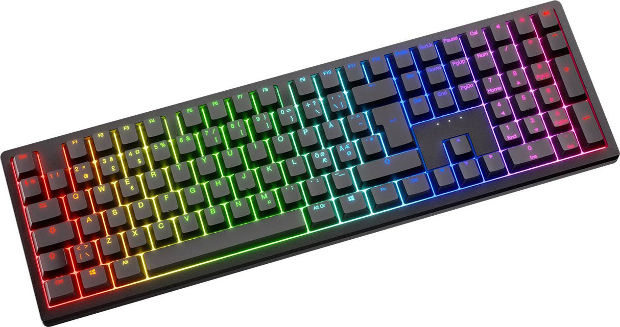 Ducky Zero - Classic - Cherry Brown - RGB - Trådlös