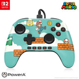 PowerA Advantage Wired Switch 2 Mario Time – Mario Time-controller forfra