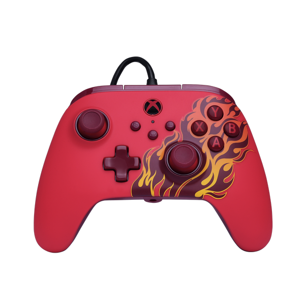 PowerA Advantage kablet controller – Red Blaze – Xbox/PC
